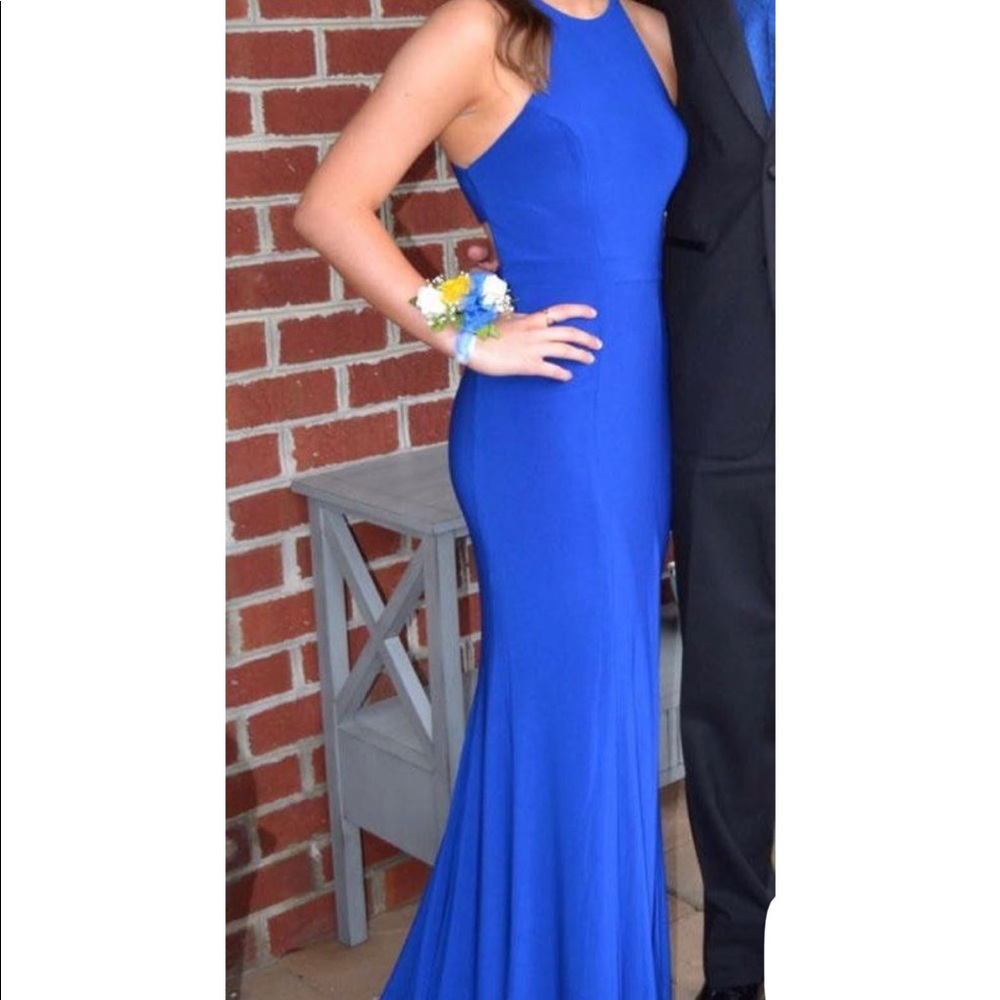 Faviana Royal Blue Prom Dress/Formal Dress